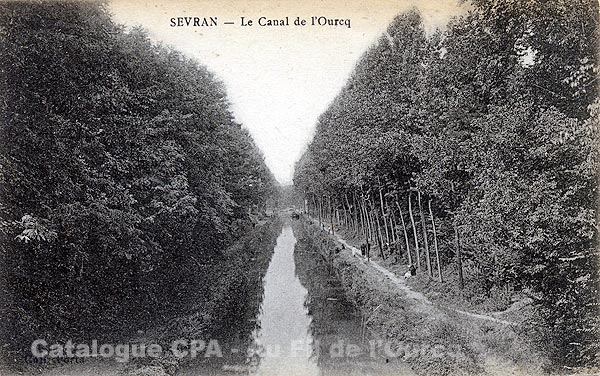 Sevran. - Le Canal de l'Ourcq